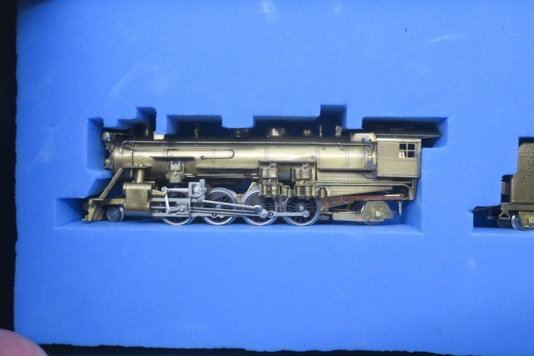 Key Imports N Scale New York Central Brass H-10 b Steam Locomotive w/Tender - WISE GUYS HOBBIES LLC