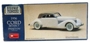 Minicraft 1/32 1936 Cord Beverly Phaeton Plastic Model Kit