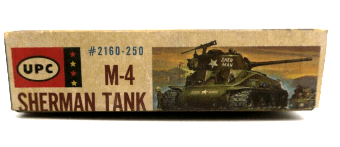 UPC 1/40 M-4 Sherman Tank Model Kit - WISE GUYS HOBBIES LLC