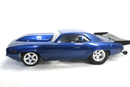New Losi 22S '69 Blue Camaro No Prep 1/10 RTR Brushless Drag Race Car LOS03035T2 - WISE GUYS HOBBIES LLC