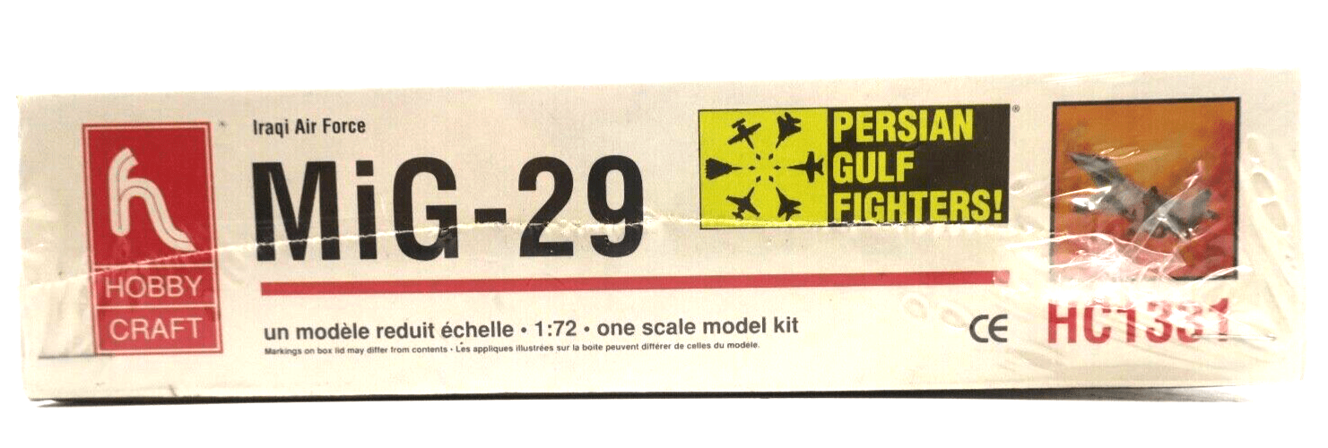 HobbyCraft 1/72 MiG-29 Fulcrum Model Kit HC1331 - WISE GUYS HOBBIES LLC