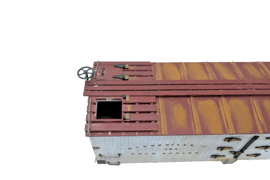 Bachmann Hicksville 204 Cold Spring Metal Wheels G Scale Weathered - WISE GUYS HOBBIES LLC