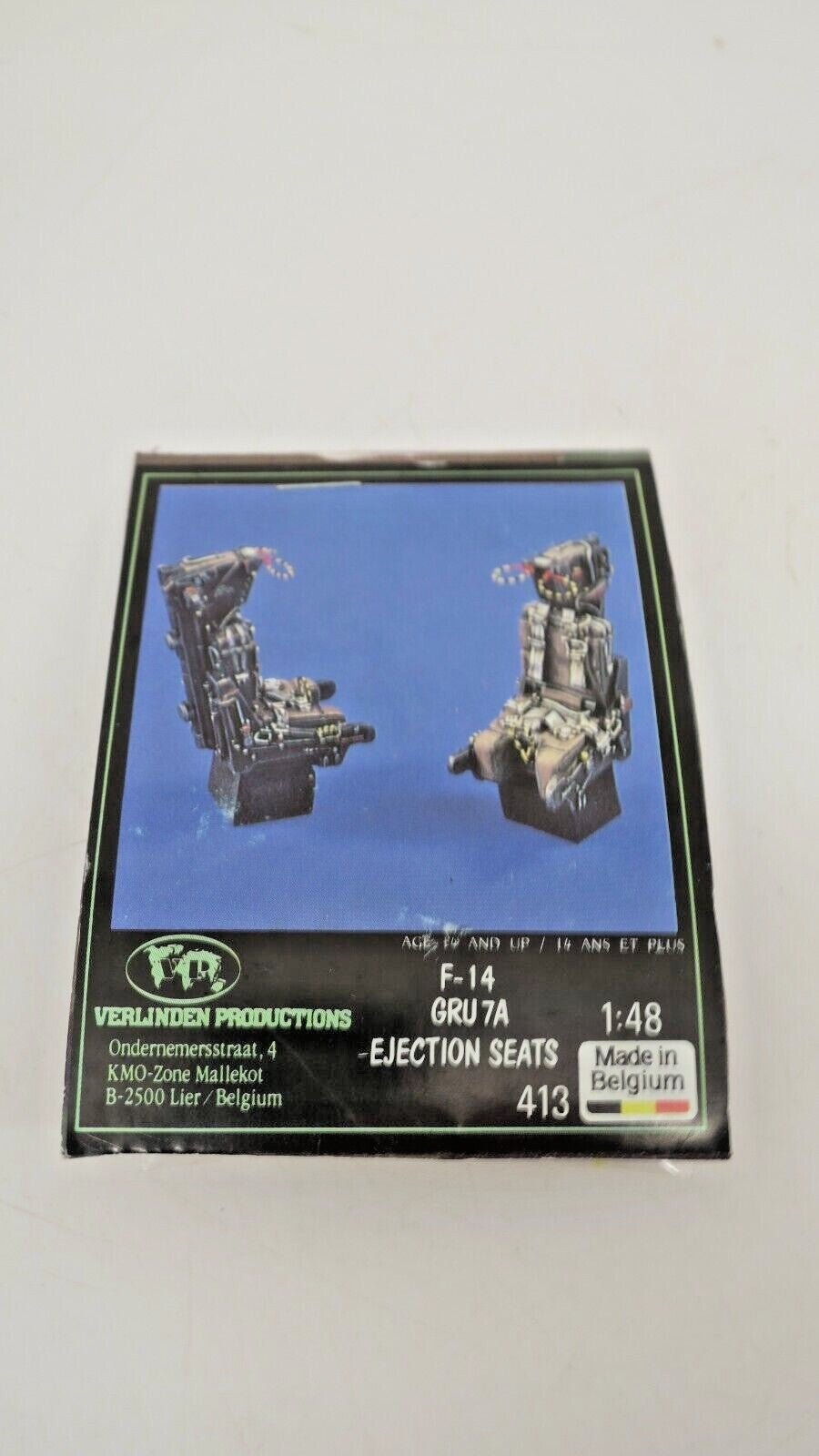 VERLINDEN 1/48 MARTIN-BAKER GRU-7A EJECTION SEATS FOR F-14 TOMCAT (2 SEATS) 413 - WISE GUYS HOBBIES LLC