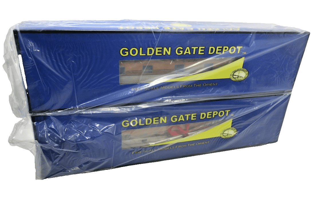 Golden Gate Depot DRGW PROSPECTOR CARS Set of 8 (O Scale Aluminum) - WISE GUYS HOBBIES LLC