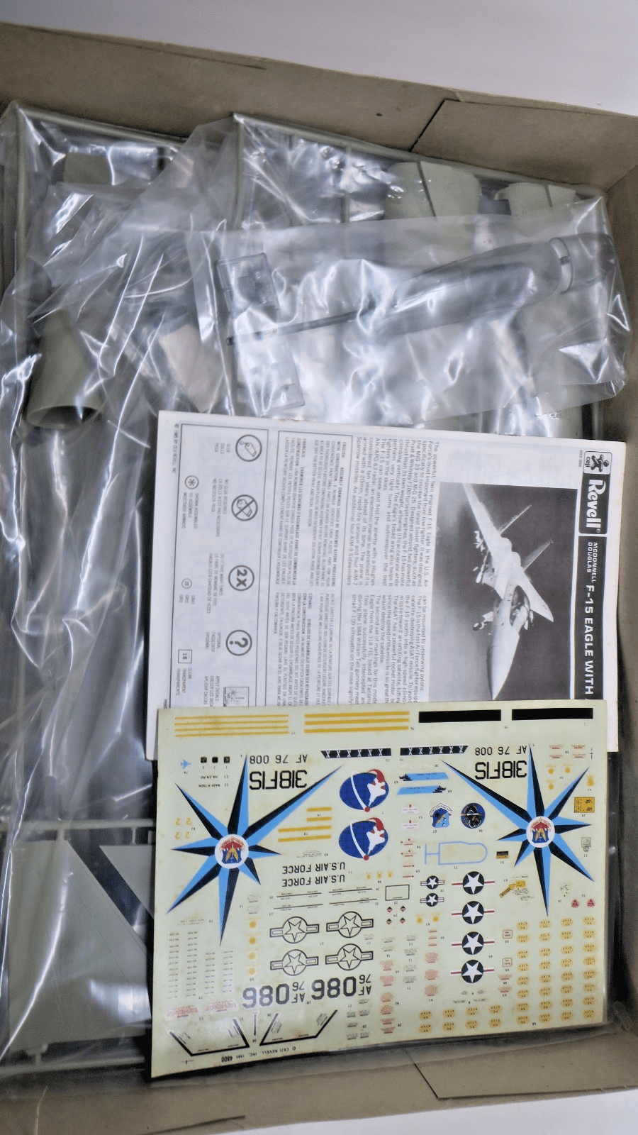 Revell 1/32 McDonnell Douglas F-15C Eagle Model Kit 4800 - WISE GUYS HOBBIES LLC