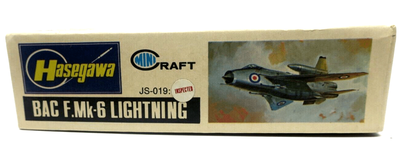 Hasegawa 1/72 BAC F.Mk-6 Lightning JS-019 Model Kit - WISE GUYS HOBBIES LLC