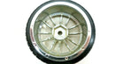 1/10 Scale On-Road 12 Spoke Gold w/ Chrome Lip Rims V-Tread Hard Drift  RC Wheel