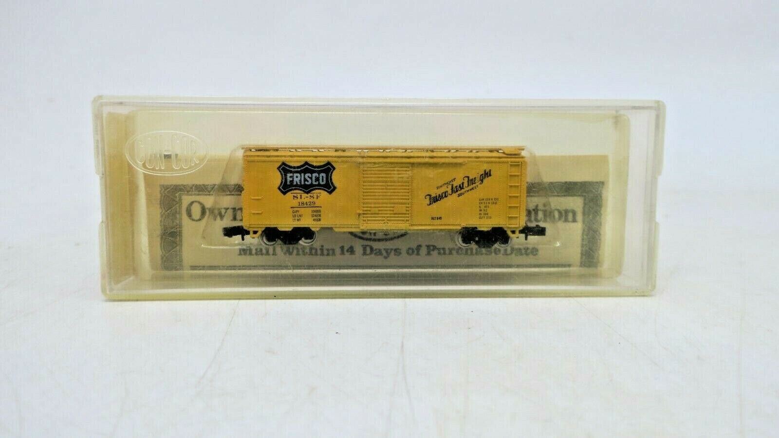 con-cor 40' STD. STL. EXCR 1002-j SL-sf FRIS - WISE GUYS HOBBIES LLC