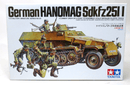 Tamiya 1/35 German Hanomag Sdkfz251/1 Model Kit 35020 - WISE GUYS HOBBIES LLC