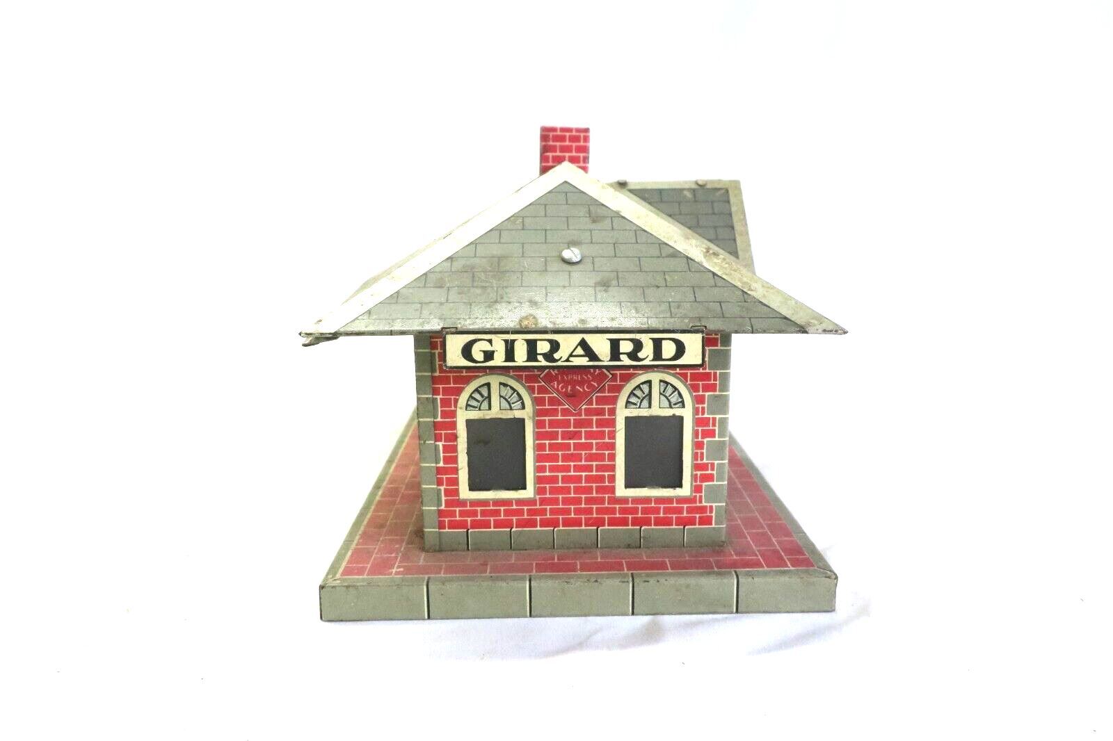 American Flyer Marx Girard Train Station With Horn/whistle - WISE GUYS HOBBIES LLC