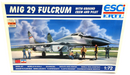 ESCI 1/72 MiG-29 Fulcrum With Ground Crew And Pilot Model Kit