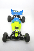 Team Losi Racing 22DC 5.0 1/10 2wd Buggy Roller Slider Chassis W/Protek RC servo