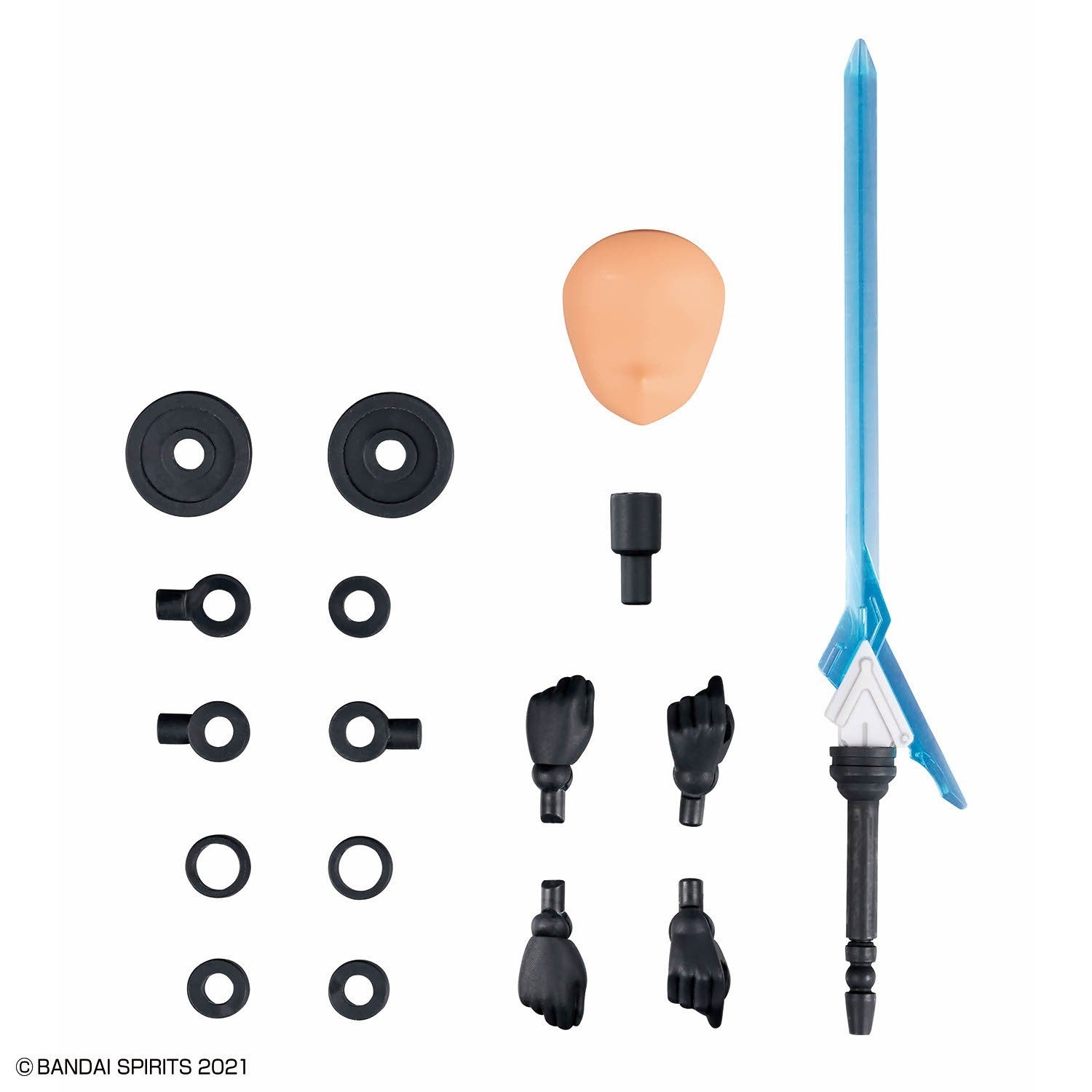 Bandai 30MS Option Parts Set 23 (Valkyrie Costume) [Color C] Model Kit - WISE GUYS HOBBIES LLC