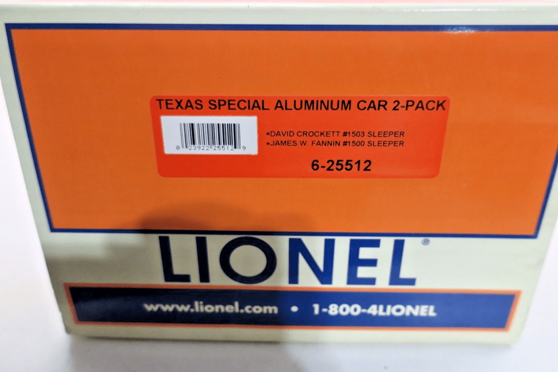 Lionel 6 - 25512 O Missouri Kansas Texas 1500 1503 TEXAS SPECIAL - WISE GUYS HOBBIES LLC