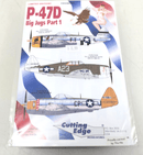 Cutting Edge Limited Edition P - 47D Big Jugs Part 1 Decals CED48231 - WISE GUYS HOBBIES LLC