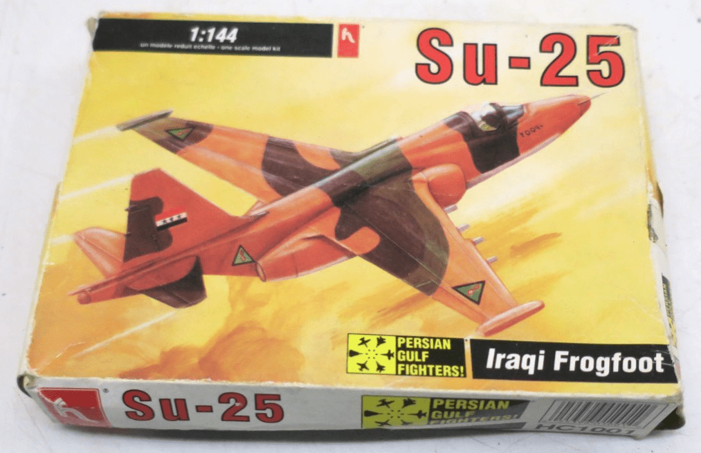 Hobby Craft 1/144 Su - 25 Iraqi Frogfoot Model Kit HC1001 - WISE GUYS HOBBIES LLC