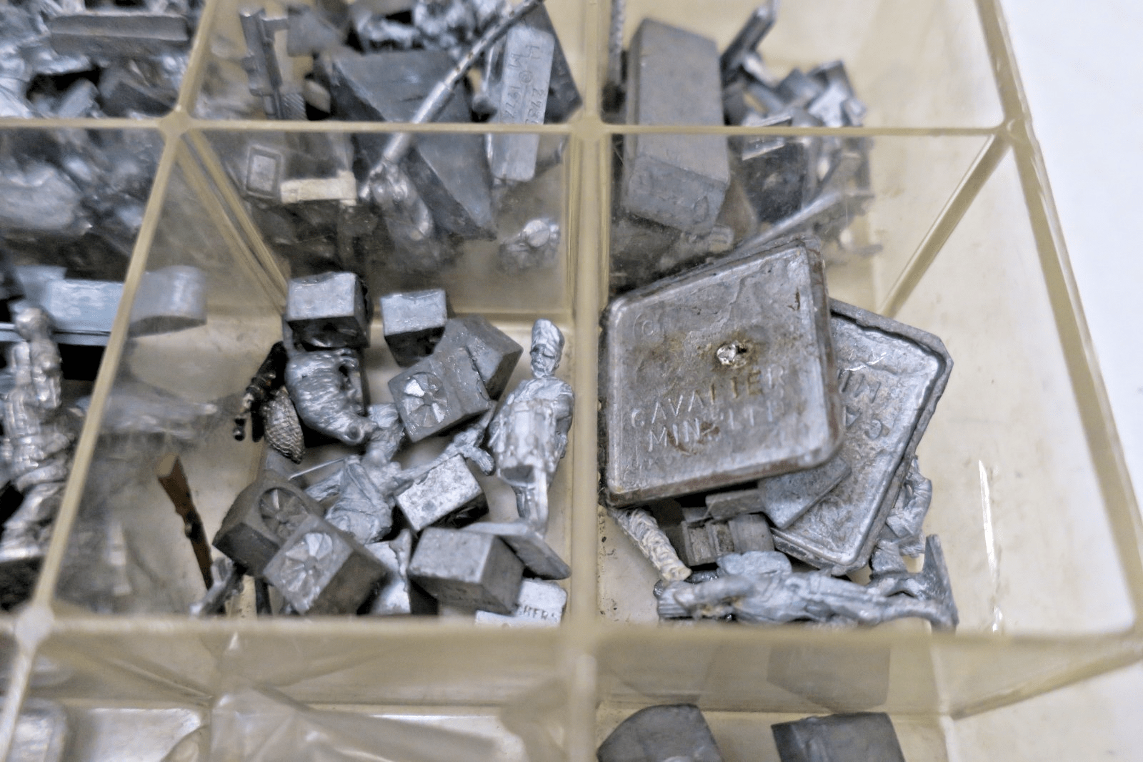 Assorted Box Of Tin Wargaming Miniatures - WISE GUYS HOBBIES LLC