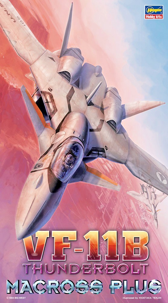 Hasegawa Macross Plus 1/72 VF - 11B Thunderbolt Model Kit - WISE GUYS HOBBIES LLC