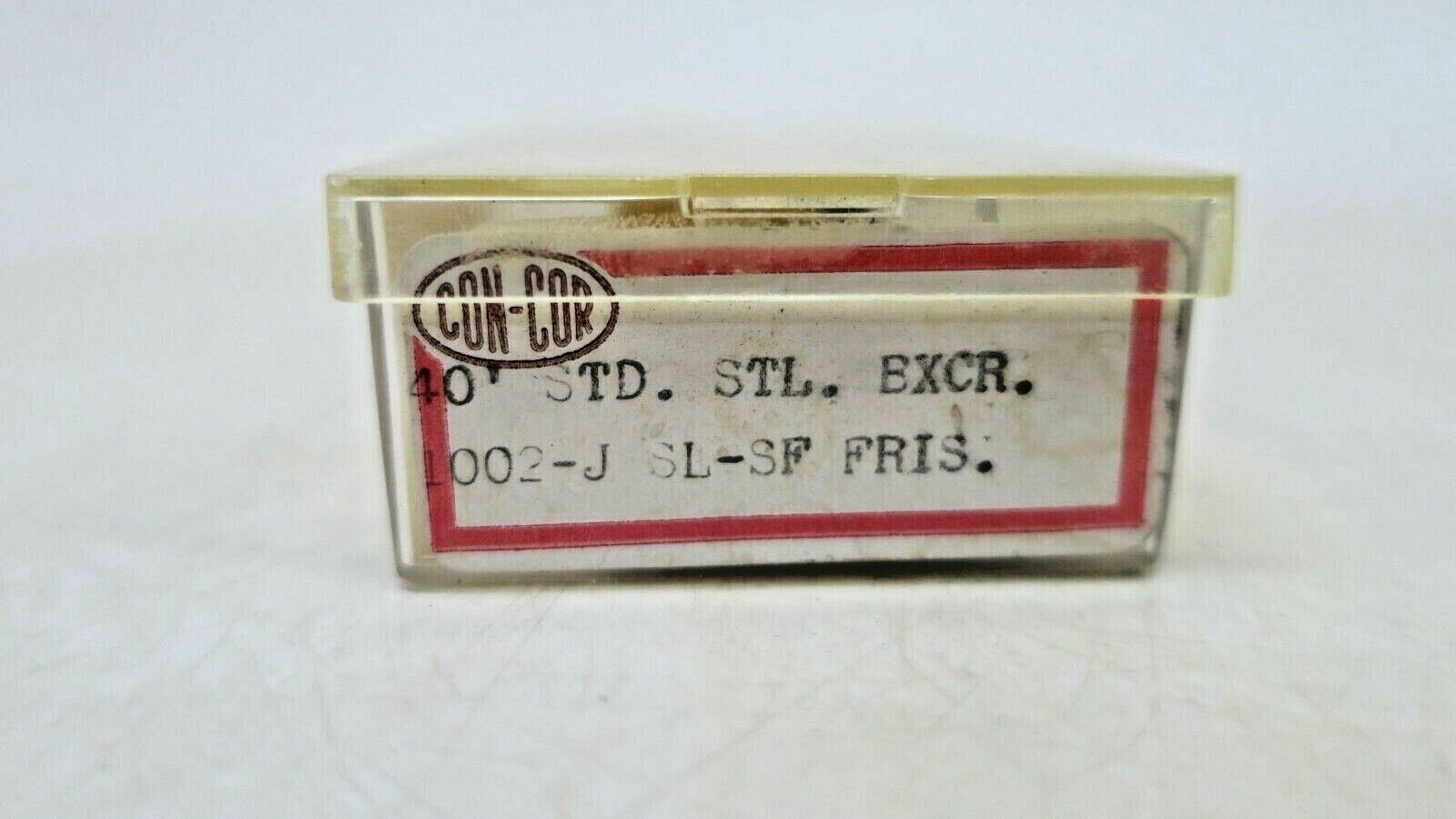 con-cor 40' STD. STL. EXCR 1002-j SL-sf FRIS - WISE GUYS HOBBIES LLC