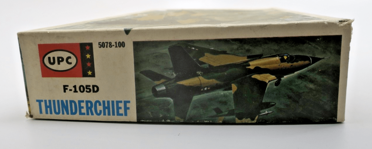 Vintage UPC 1/72 F - 105D Thunderchief Model Kit - WISE GUYS HOBBIES LLC