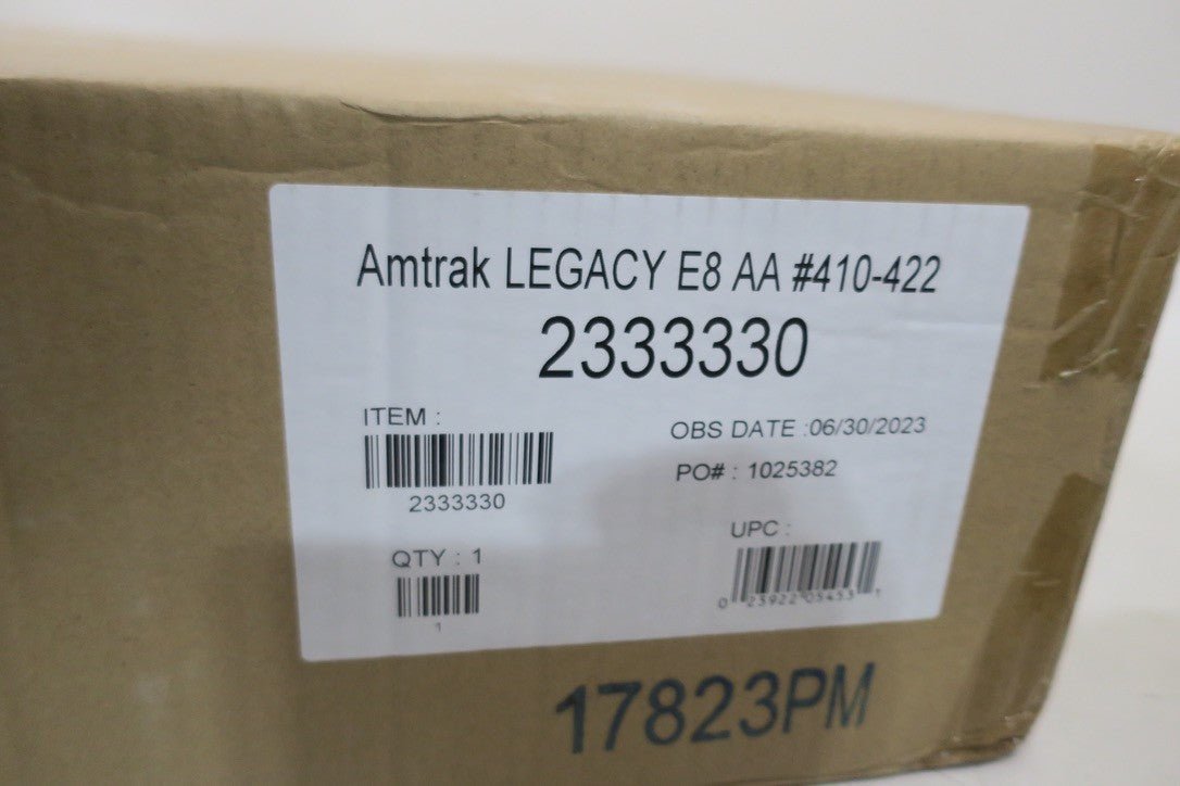 LIONEL AMTRAK LEGACY E8 AA DIESEL LOCOMOTIVES O GAUGE train engine 2333330 NEW - WISE GUYS HOBBIES LLC