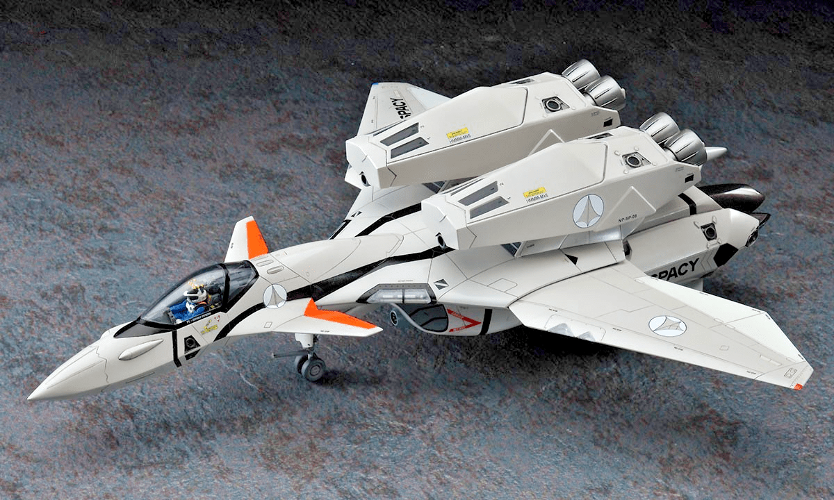 Hasegawa Macross Plus 1/72 VF - 11B Super Thunderbolt Model Kit - WISE GUYS HOBBIES LLC