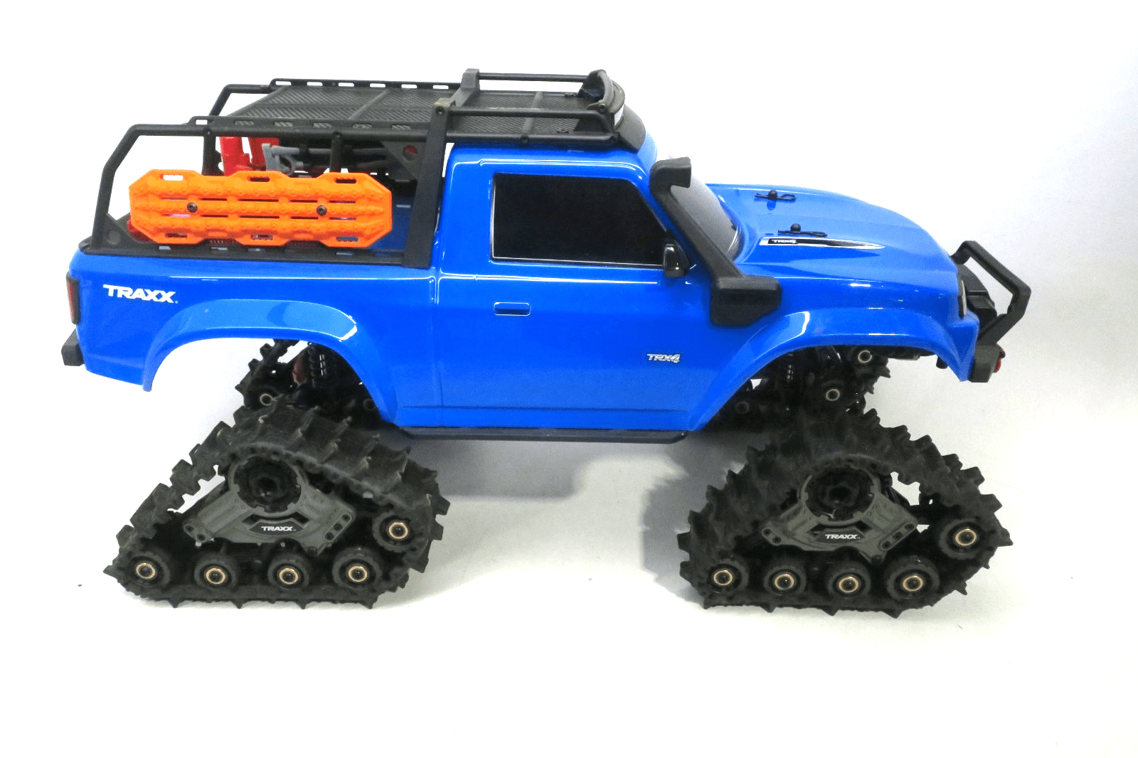 Traxxas TRX-4 All Terrain Equipped blue Clipless Body W/ Tracks - WISE GUYS HOBBIES LLC