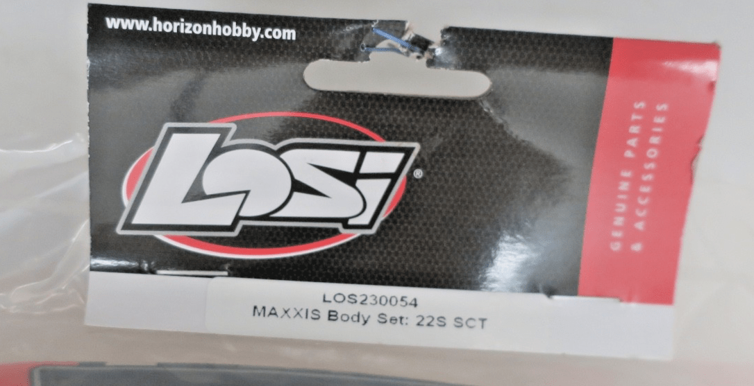 Losi L230054 1/10 Maxxis Painted Body Set SEALED - WISE GUYS HOBBIES LLC