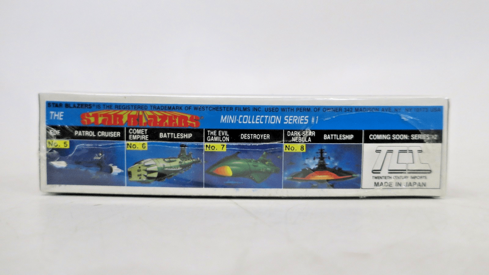 TCI Star Blazers Comet Empire Twin-Deck Carrier Mini Model Kit 1 - WISE GUYS HOBBIES LLC
