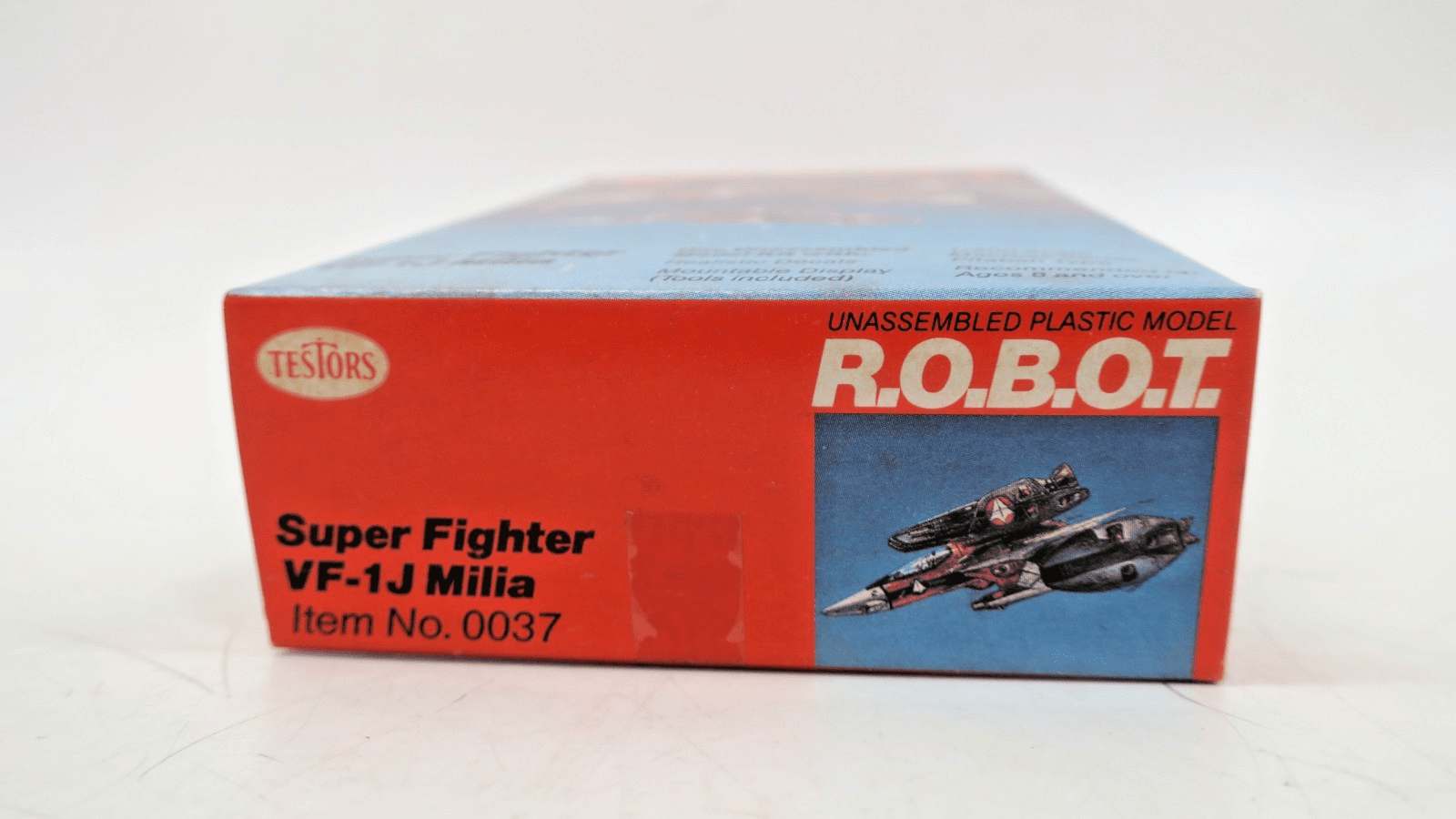 Testors ROBOTS 1/200 Super Fighter VF-1J Milia Model Kit 0037 - WISE GUYS HOBBIES LLC