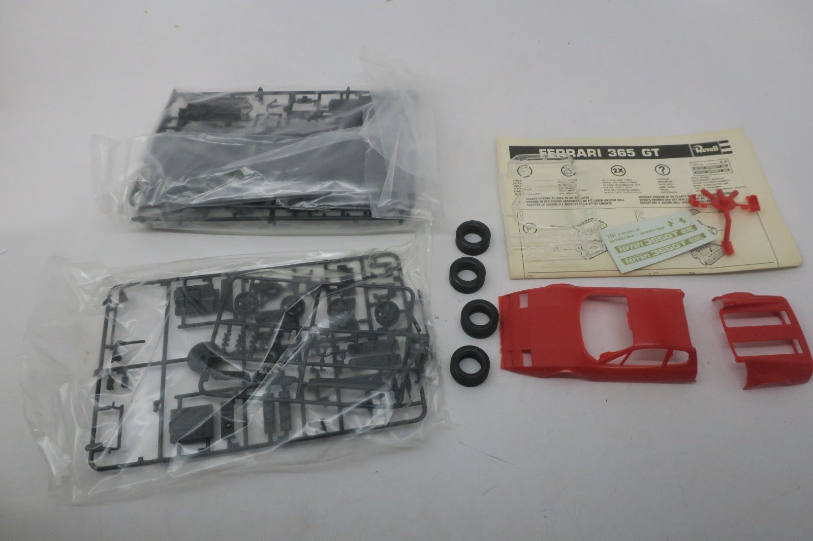 Revell 1/24 European Sports Car Ferrari 365 Boxer Plastic Model Kit 7301 - WISE GUYS HOBBIES LLC