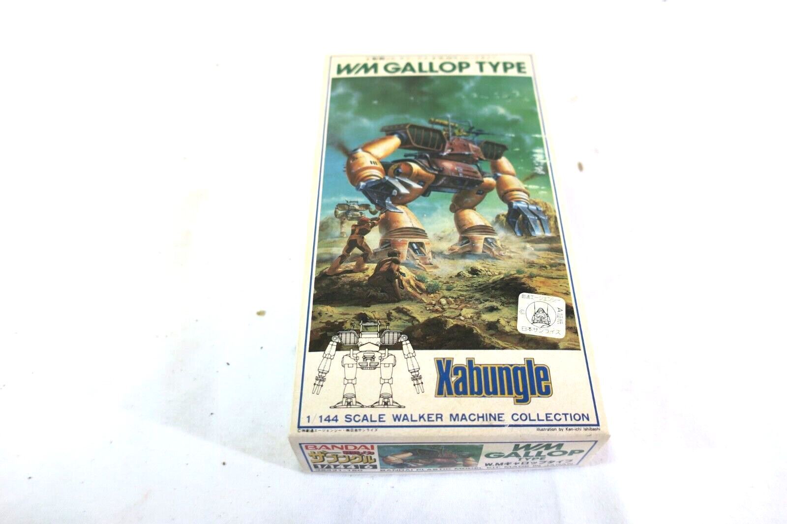 WM Gallop Type, XABUNGLE, 1/144 scale model kit by Bandai from Japan (A14) - WISE GUYS HOBBIES LLC