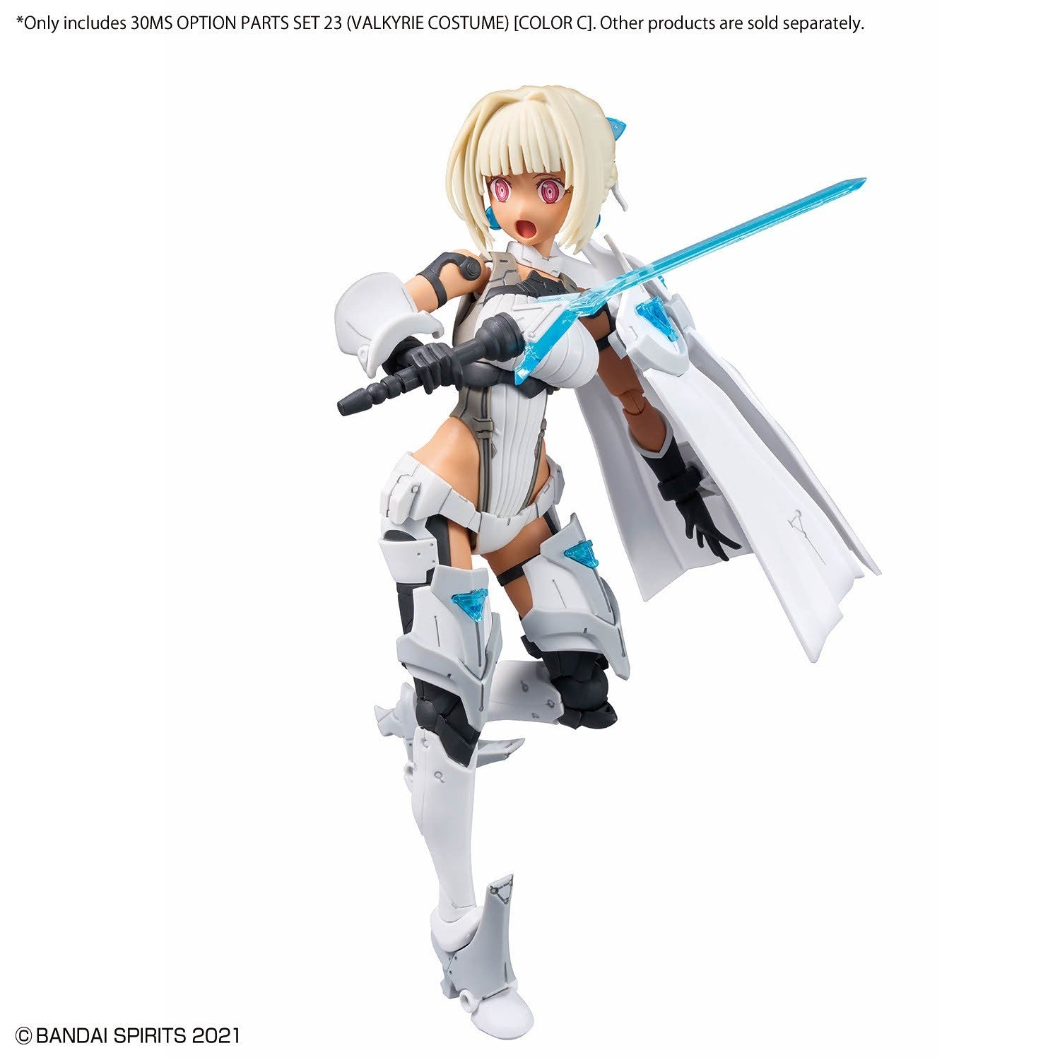 Bandai 30MS Option Parts Set 23 (Valkyrie Costume) [Color C] Model Kit - WISE GUYS HOBBIES LLC
