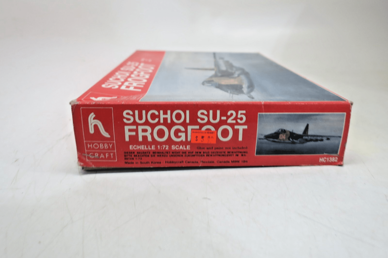 Hobby Craft 1/72 Suchoi SU - 25 Frogfoot Model Kit HC1382 - WISE GUYS HOBBIES LLC