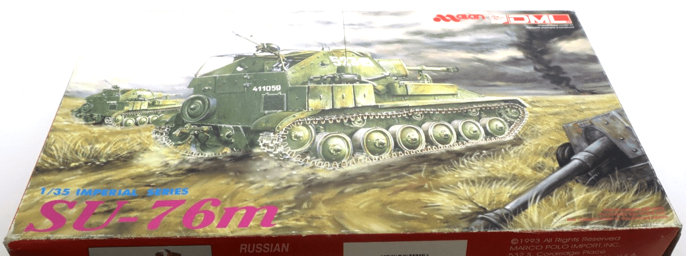 Dragon 1/35 SU - 76m Model Kit 9001 - WISE GUYS HOBBIES LLC