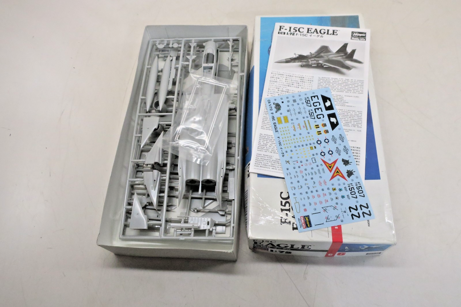 Hasegawa 1/72 F-15C Eagle Model Kit #00336