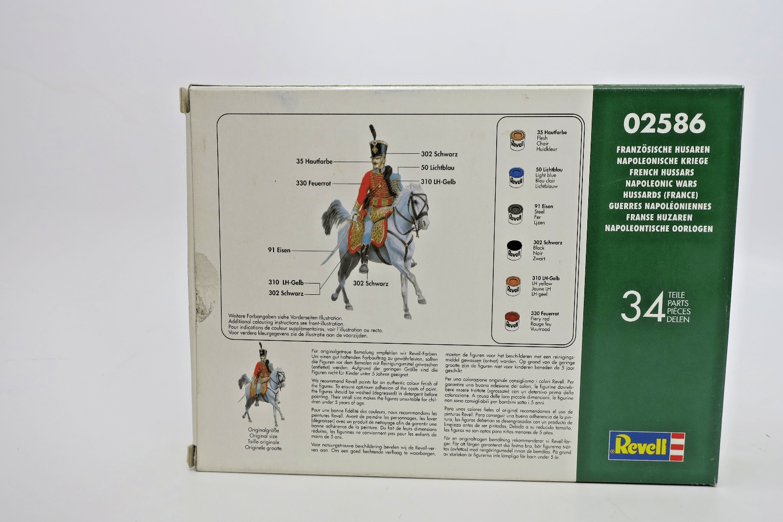 Revell 1/72 French Hussars Model Kit 02586 - WISE GUYS HOBBIES LLC