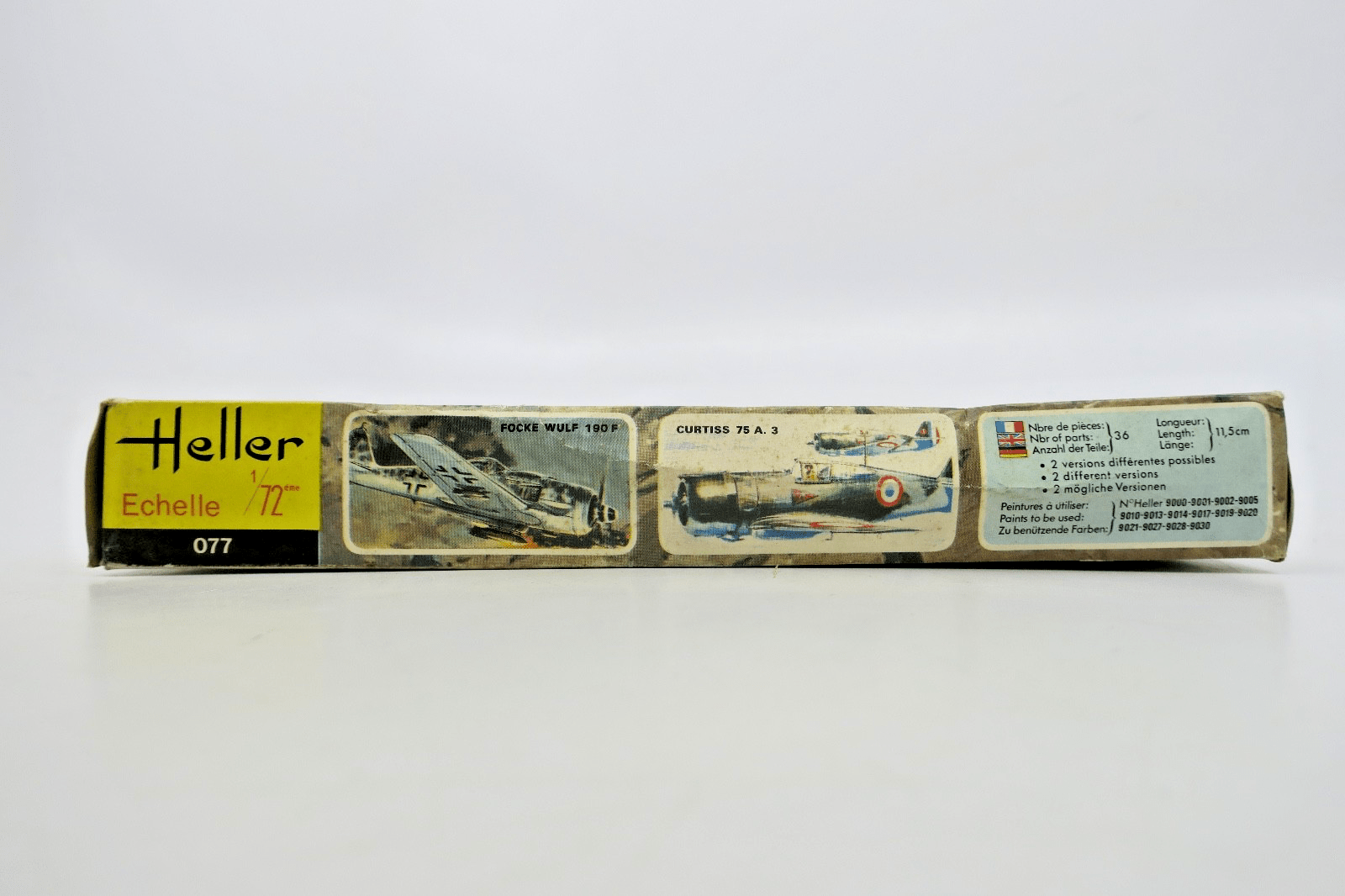 Heller 1/72 Messerschmitt BF - 108 B "Taifun" Model Kit 077 - WISE GUYS HOBBIES LLC