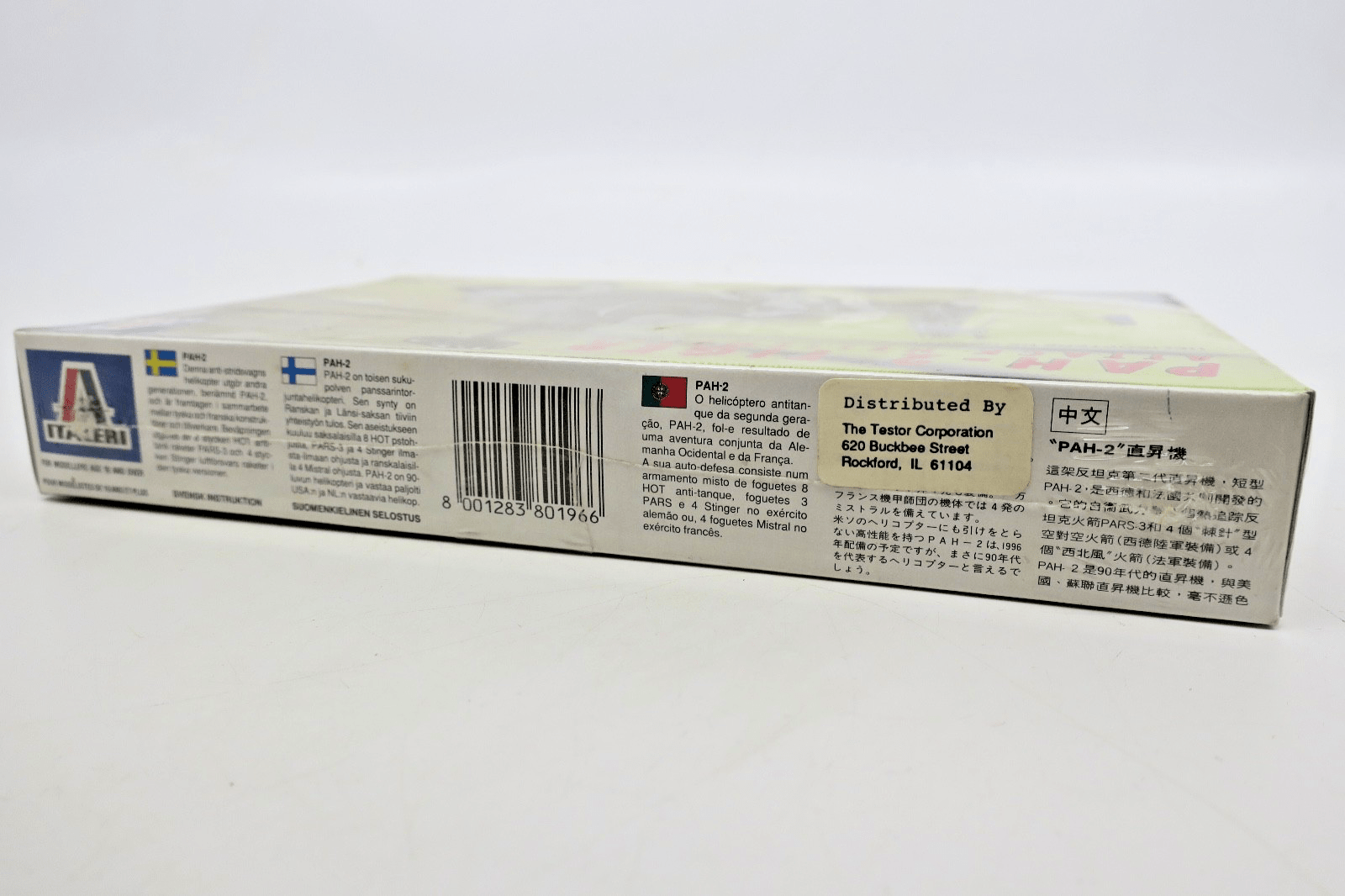 Italeri 1/72 PAH-2 Tiger Attack Helicopter Model Kit 196 - WISE GUYS HOBBIES LLC