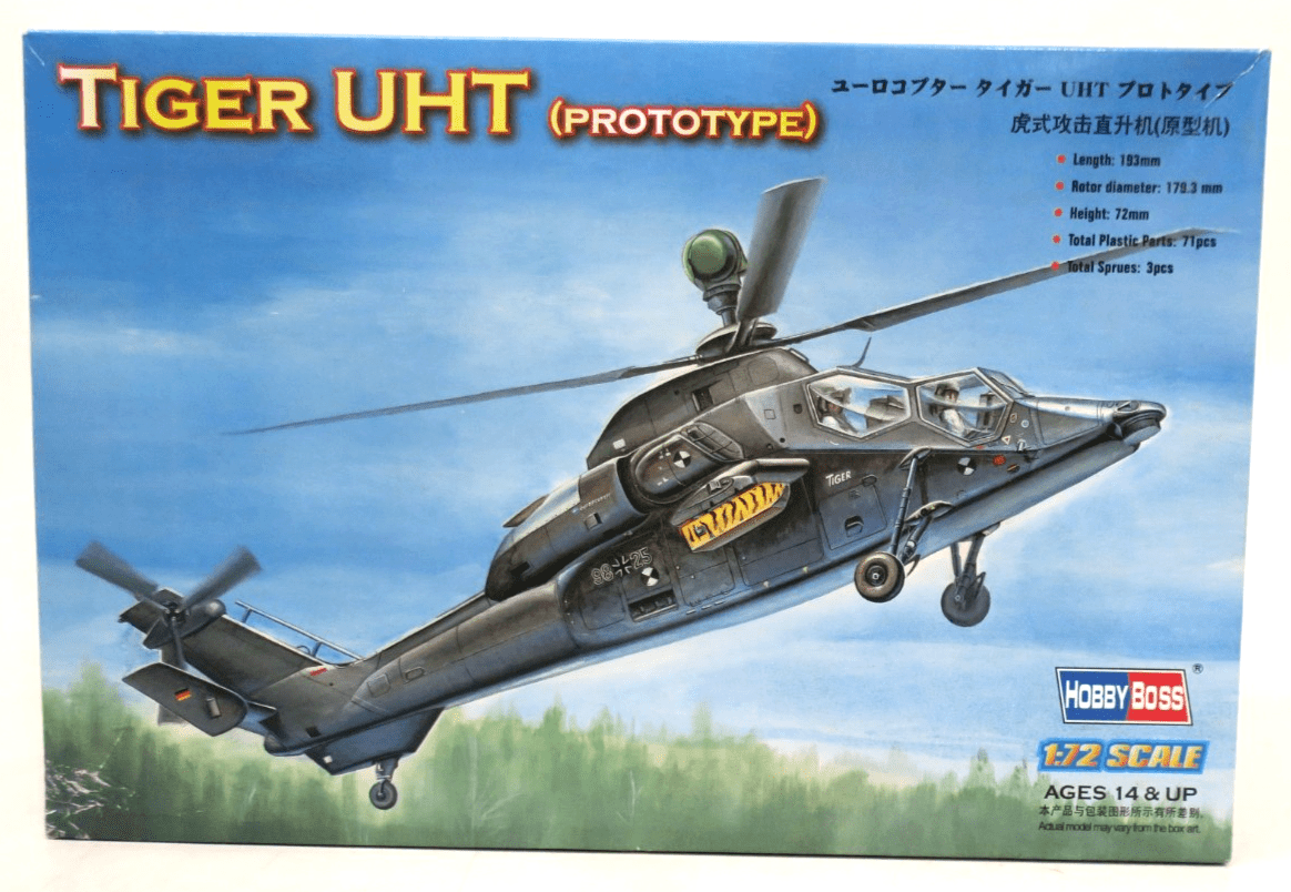 Hobby Boss 1/72 Tiger UHT (Prototype) Model Kit 87211 - WISE GUYS HOBBIES LLC