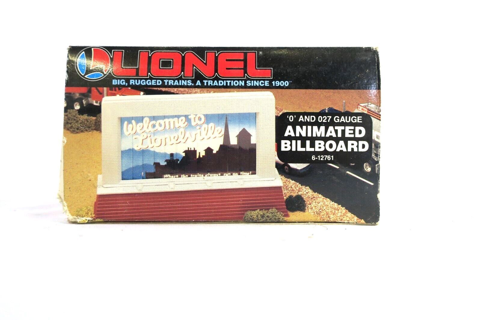 LIONEL 6-12761 ANIMATED BILLBOARD (LIONELVILLE) NEW OLD STOCK - WISE GUYS HOBBIES LLC