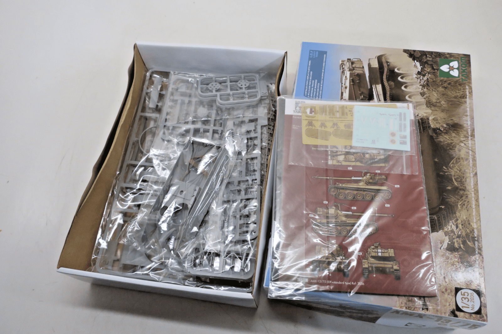 Takom 1/35 AMX-13/75 Model Kit 2036 - WISE GUYS HOBBIES LLC