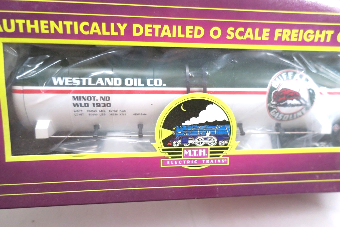 MTH 20-96071 O Gauge Buffalo Gasoline Tank Car  1930 - WISE GUYS HOBBIES LLC