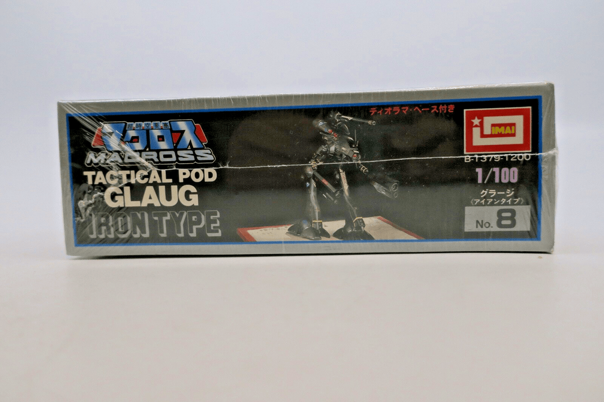 Vintage Sealed Imai Macross 1/100 Tactical Pod Glaug Iron Type Model Kit 9 - WISE GUYS HOBBIES LLC