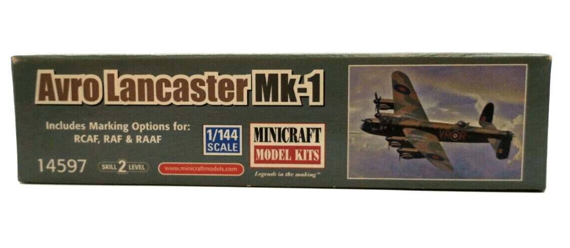 Minicraft Model Kits 1/144 Avro Lancaster Mk-1 Model Kit - WISE GUYS HOBBIES LLC
