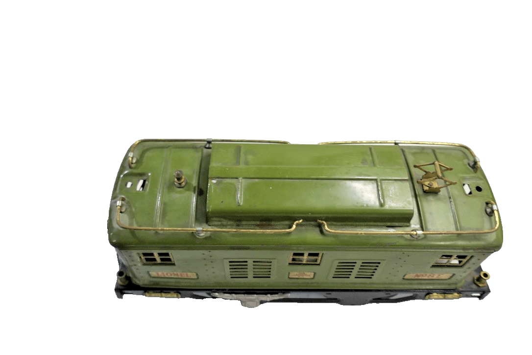LIONEL PREWAR STANDARD GAUGE 8E OLIVE GREEN SET  353 FREIGHT SET - WISE GUYS HOBBIES LLC