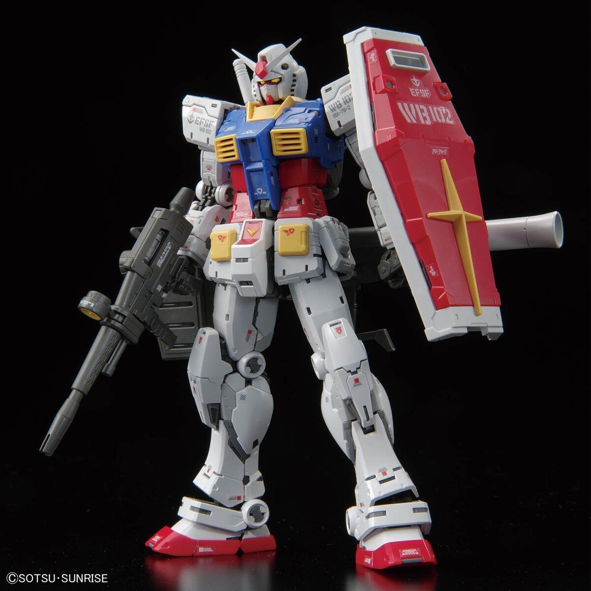 Bandai Mobile Suit Gundam RG 1/144 RX-78-2 Ver. 2.0 Model Kit - WISE GUYS HOBBIES LLC
