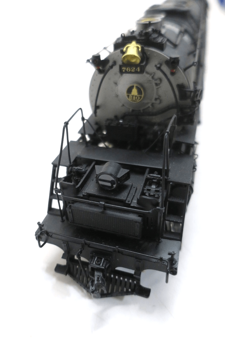 SUNSET 3RD RAIL DIVISION BRASS 3 - RAIL, B&O 2 - 8 - 8 - 4 EM - 1,  7624, MINT IN BOX - WISE GUYS HOBBIES LLC