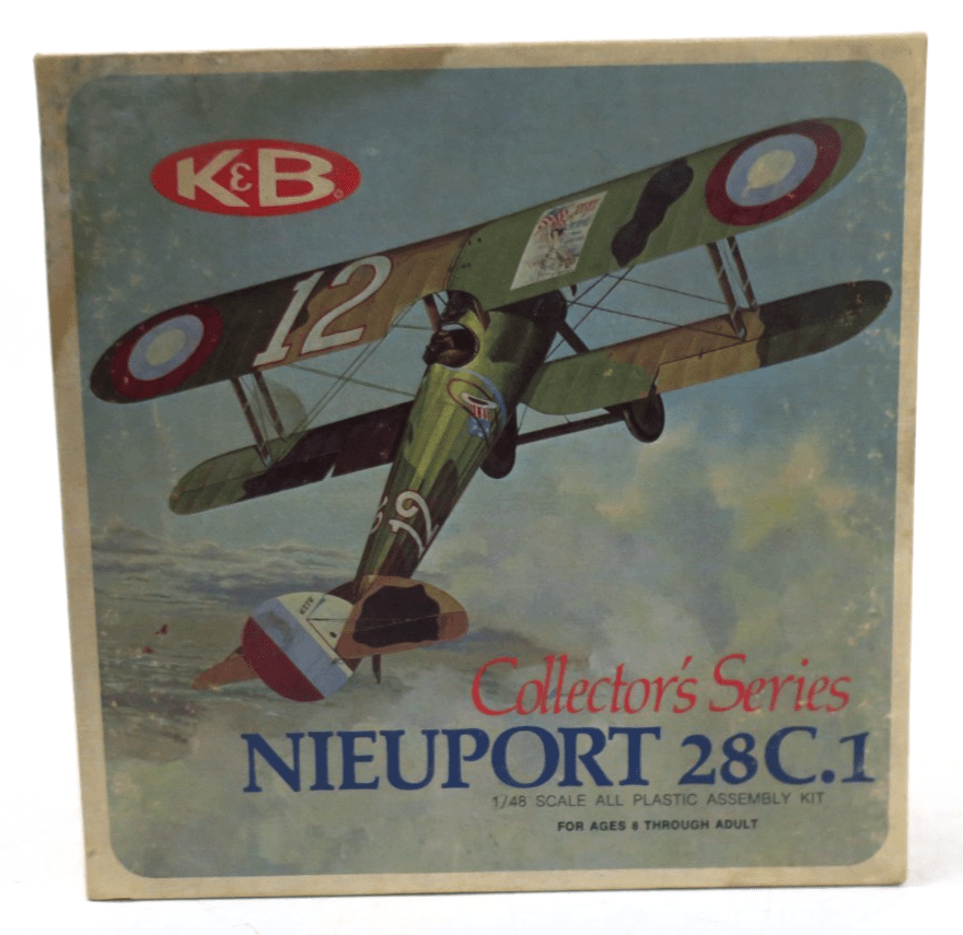 K&B 1/48 Nieuport 28 C.1 Model Kit 1108 - 170 - WISE GUYS HOBBIES LLC