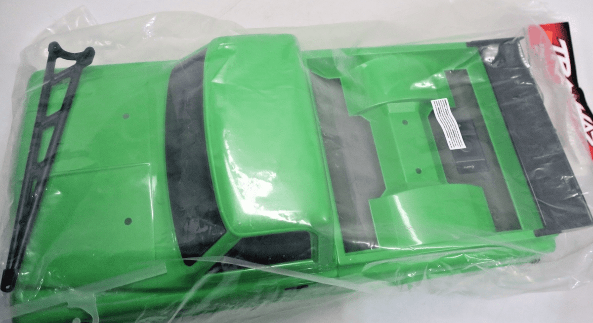 Traxxas 9421G Ford Mustang Fox Green Painted Body SEALED - WISE GUYS HOBBIES LLC